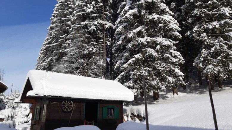 Garden at Haus Margarete in winter, © Margarete Teufel Garden at Haus Margarete in winter, © Margarete Teufel