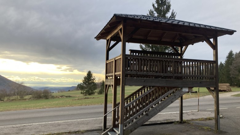 The lookout point in Ulrichschlag, © Dieter Juster The lookout point in Ulrichschlag, © Dieter Juster