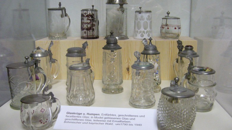 Historical drinking vessels, © Stadtgemeinde Hainfeld Historical drinking vessels, © Stadtgemeinde Hainfeld