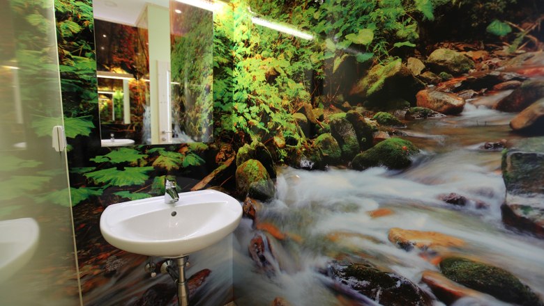 Waldviertel Camping | Sanitary area, © Familie Einfalt Waldviertel Camping | Sanitary area, © Familie Einfalt