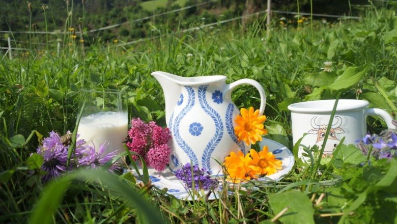 Organic hay milk, © Sabine Baumann Organic hay milk, © Sabine Baumann
