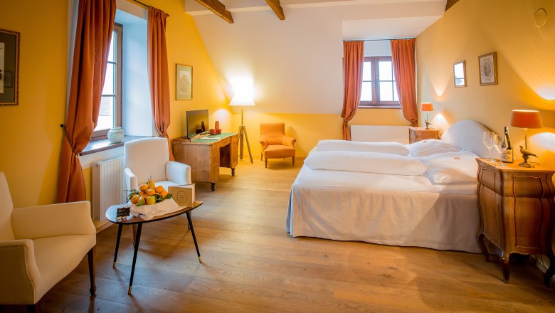 Double room with castle view, © Schlossschenke Double room with castle view, © Schlossschenke