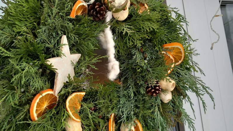 Door wreath Lunzferien, © Fa. Mayr Door wreath Lunzferien, © Fa. Mayr