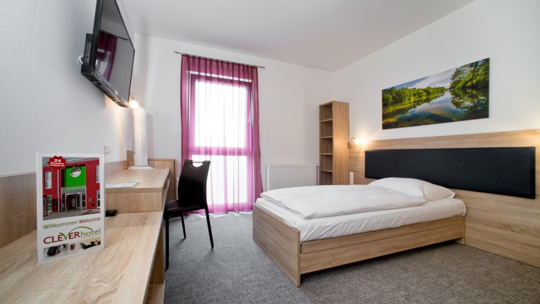 Premium single room, © Cleverhotel GmbH Premium single room, © Cleverhotel GmbH