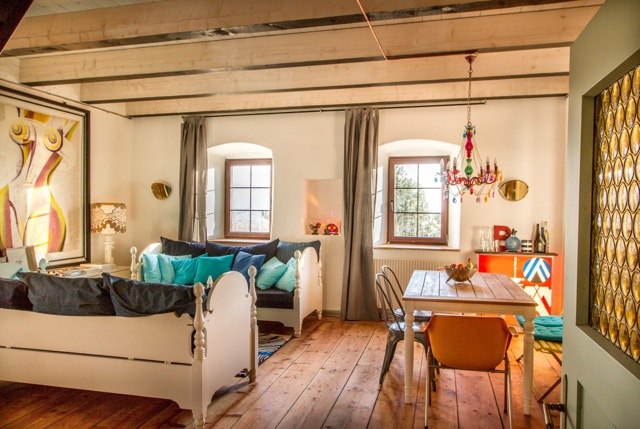 Living room with sofa beds, © Familie Steinkellner Living room with sofa beds, © Familie Steinkellner