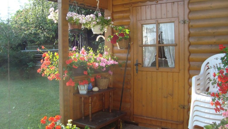 Garden shed, © Fam. Sommer-Leitner Garden shed, © Fam. Sommer-Leitner