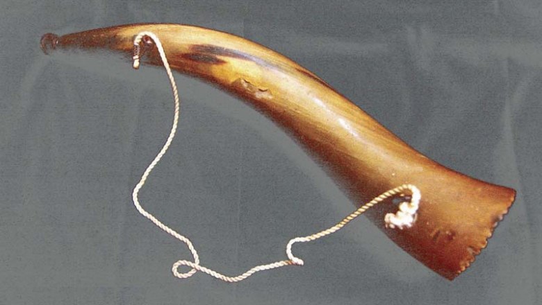 Wine guardian horn, © mk Wine guardian horn, © mk