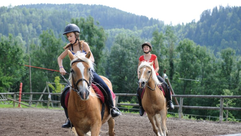 All the happiness in the world riding on the Bodenhof horses, © Bodenhof