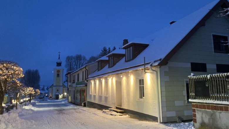 The stage inn in winter, © Dieter Juster The stage inn in winter, © Dieter Juster