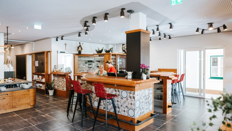 Reception area at Winzerhof Dürauer, © Winzerhof Dürauer, Christoph Aigner Reception area at Winzerhof Dürauer, © Winzerhof Dürauer, Christoph Aigner