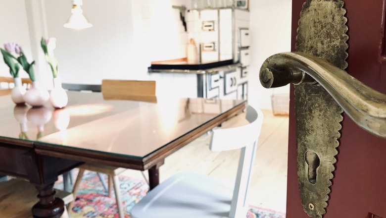 Kitchen in the main building, © Fam. Georgoulopous Kitchen in the main building, © Fam. Georgoulopous