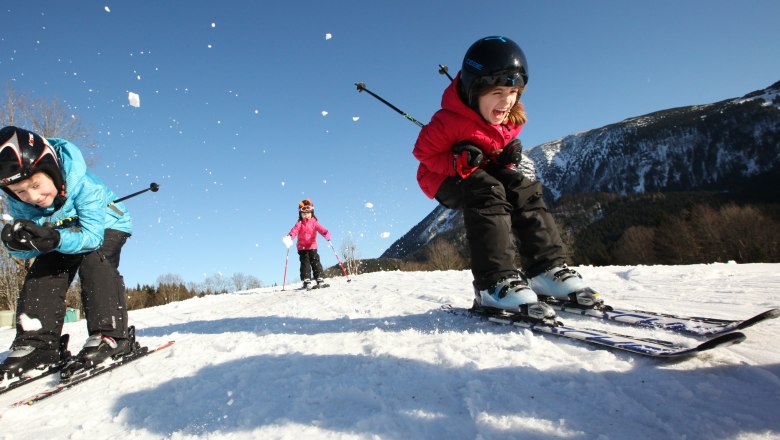 Ski course at Lackenhof am Ötscher., © Mostviertel Tourismus, schwarz-koenig.at Ski course at Lackenhof am Ötscher., © Mostviertel Tourismus, schwarz-koenig.at