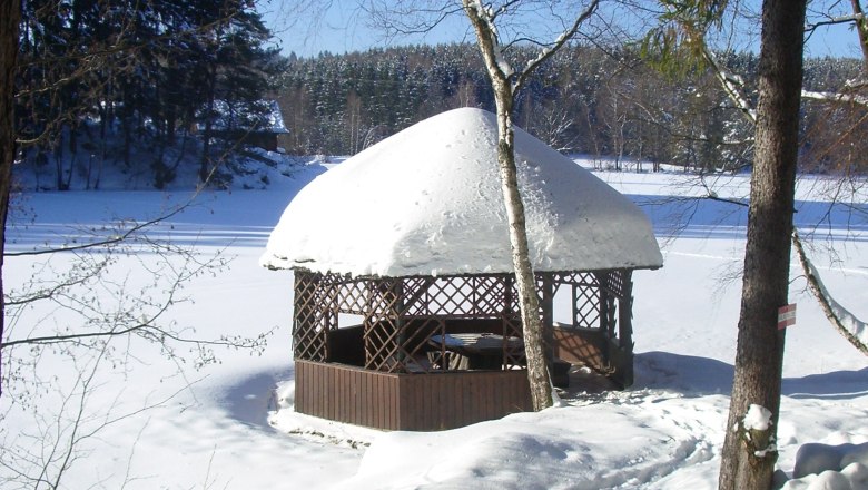 Singers' hut in winter, © Hermann Böhm Singers' hut in winter, © Hermann Böhm