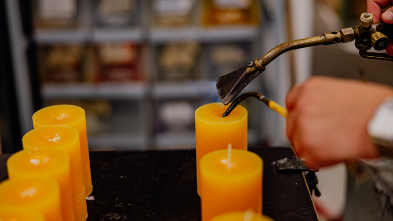cooking-candles stump reworking Monaco, © ©️Waldviertel Tourismus, Matthias Streibel cooking-candles stump reworking Monaco, © ©️Waldviertel Tourismus, Matthias Streibel