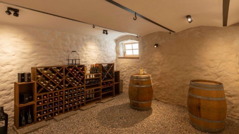 Wine cellar, © Obersteinriegl Wine cellar, © Obersteinriegl