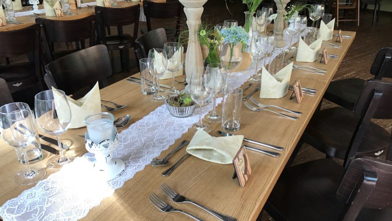 Celebrations and conferences at the Rahofer Bräu, © Christoph Rahofer Celebrations and conferences at the Rahofer Bräu, © Christoph Rahofer