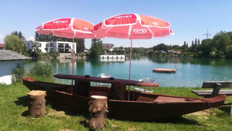 Meli's Bistro Seating on the lakeshore Ausee 3, © Marktgemeinde Blindenmarkt Meli's Bistro Seating on the lakeshore Ausee 3, © Marktgemeinde Blindenmarkt