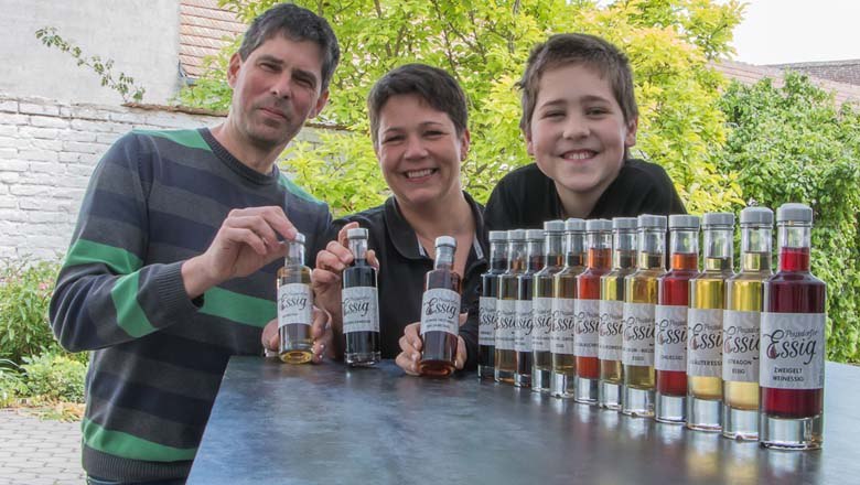 Poysdorf vinegar, © Familie Schuckert Poysdorf vinegar, © Familie Schuckert