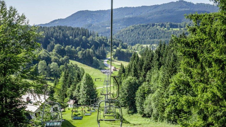 Also suitable for descents: The Ötscher lifts, © Ludwig Fahrnberger Also suitable for descents: The Ötscher lifts, © Ludwig Fahrnberger