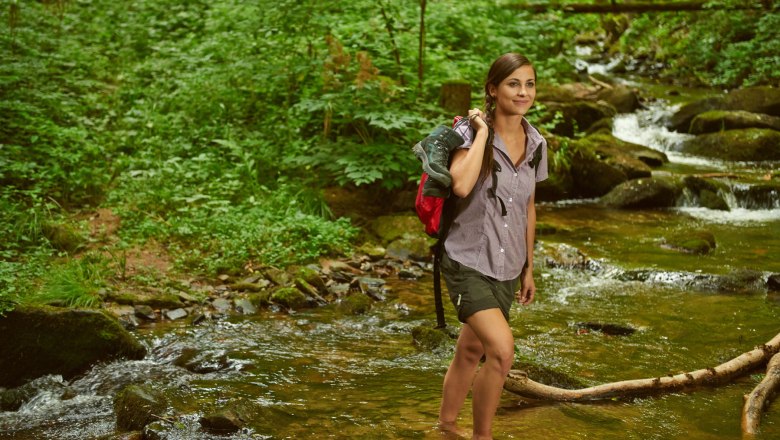 Cooling water in the Steinbachklamm gorge, © Klaus Engelmayer Cooling water in the Steinbachklamm gorge, © Klaus Engelmayer