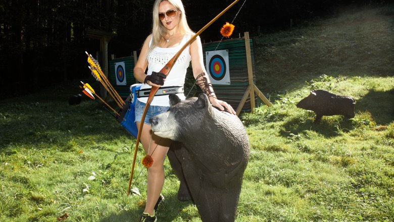 3D archery course Buchenberg, © A. Plachy 3D archery course Buchenberg, © A. Plachy