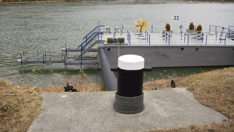 Dürnstein, landing stage no. 22, © Werner Hauer, WA2 Dürnstein, landing stage no. 22, © Werner Hauer, WA2
