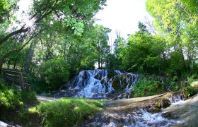Large veil waterfall, © Marktgemeinde Hohenberg Large veil waterfall, © Marktgemeinde Hohenberg