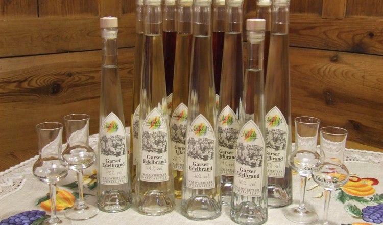 Fine brandies, © Zaiserhof Fine brandies, © Zaiserhof