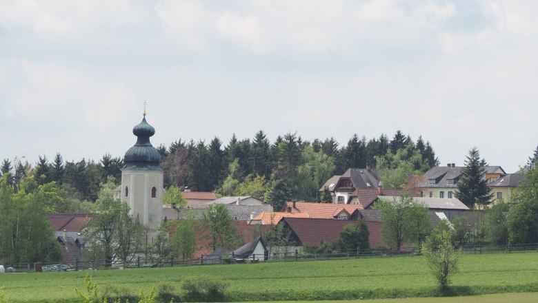 Sallingberg parish church, © MG Sallingberg Sallingberg parish church with onion dome in a rural setting.