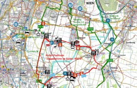 The path of the brick barons leads past the Pottendorfer, © Gemeinde Hennersdorf The path of the brick barons leads past the Pottendorfer, © Gemeinde Hennersdorf