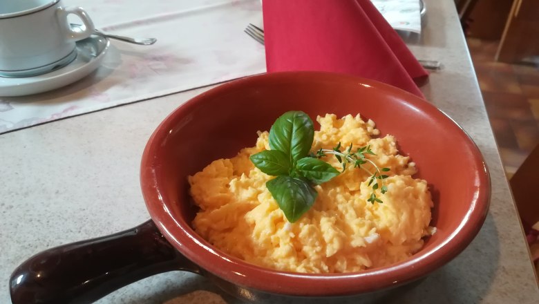 Egg dish, © Gästehaus Daurer Egg dish, © Gästehaus Daurer