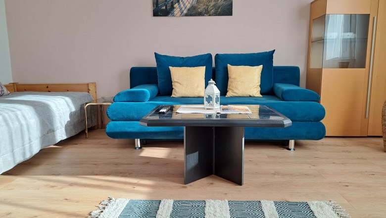 Apartment Lindwurm living room, © Gerald Eigelsreiter Apartment Lindwurm living room, © Gerald Eigelsreiter