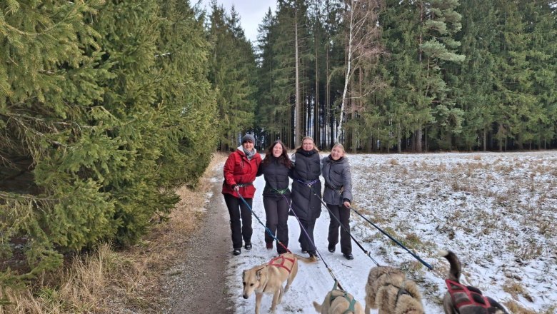 Huskyhike - team spirit & nature, © Huskystadl Huskyhike - team spirit & nature, © Huskystadl