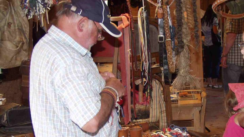 Saddler, © Lebendes Handwerksmuseum Saddler, © Lebendes Handwerksmuseum
