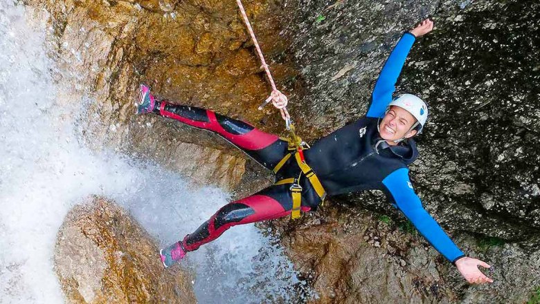 Canyoning, © Klaus Hausl Canyoning, © Klaus Hausl