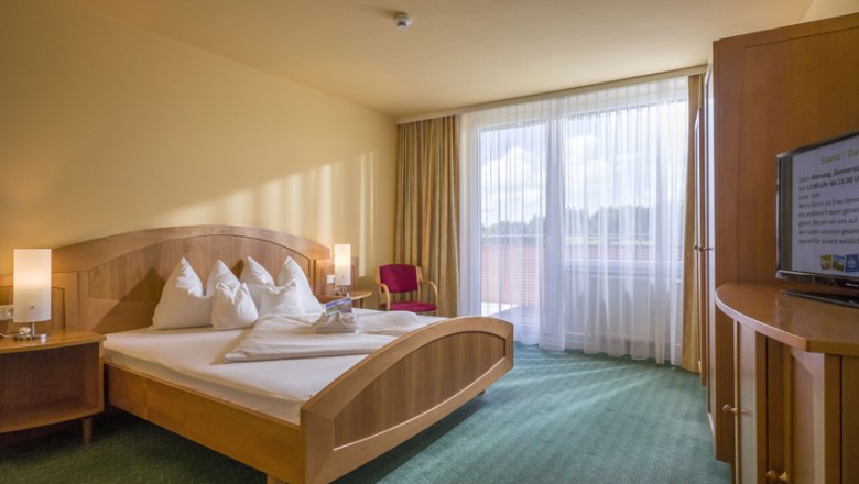 Apartment bedroom, © VIVEA Bad Traunstein Apartment bedroom, © VIVEA Bad Traunstein