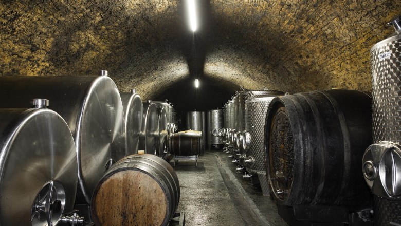 Wine cellar Bayer Winery, © Monika Loeff Wine cellar Bayer Winery, © Monika Loeff