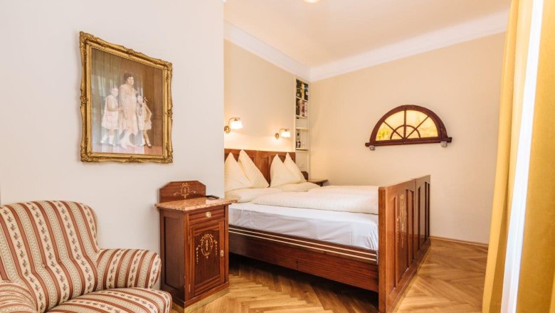 Rooms at the Hotel Drei Hasen, © Rudy Dellinger Rooms at the Hotel Drei Hasen, © Rudy Dellinger