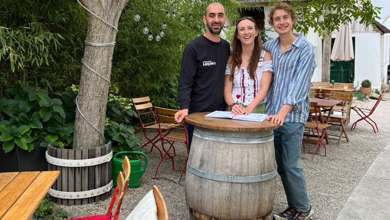 Guest garden with team, © Maria Gerland Guest garden with team, © Maria Gerland