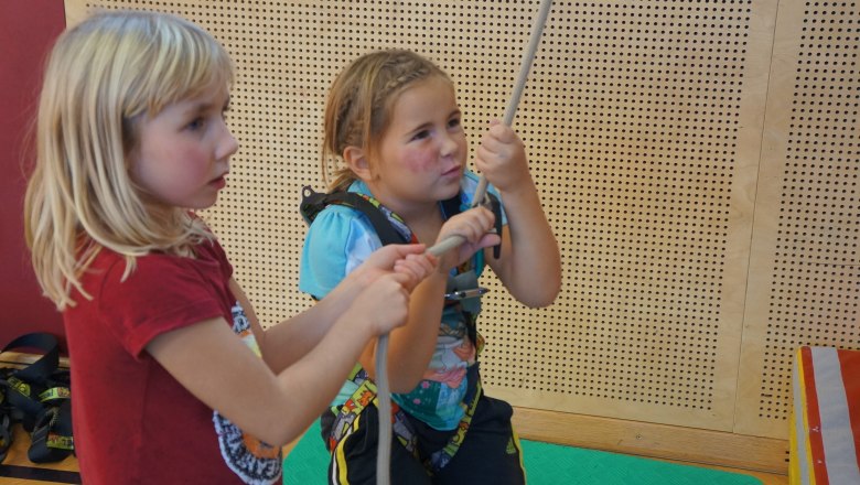 Laughing children, © Kletteranlage Wieselburg-Land Laughing children, © Kletteranlage Wieselburg-Land