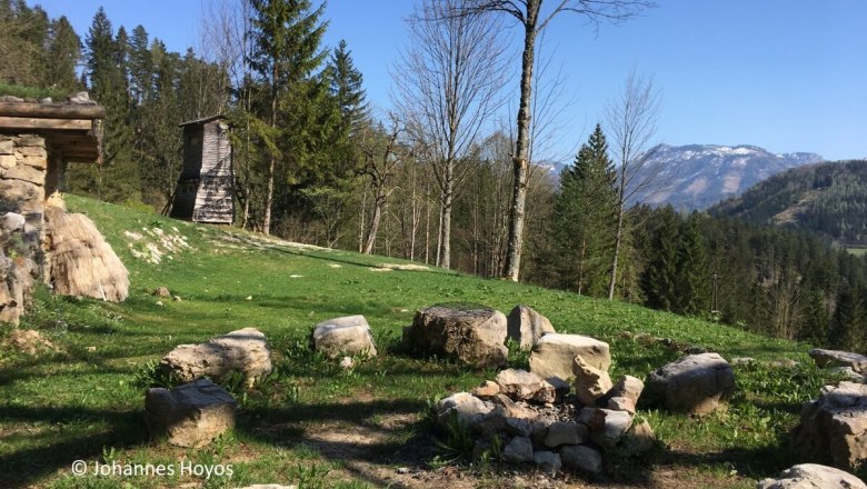Holzknechhuette_Grillplatz, © Johannes Hoyos Holzknechhuette_Grillplatz, © Johannes Hoyos