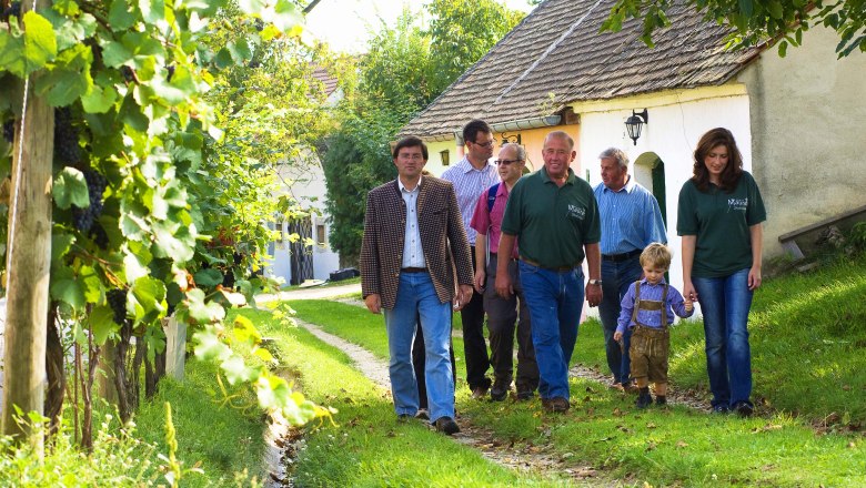 Guided tour of the cellar lanes, © Newman Rita Guided tour of the cellar lanes, © Newman Rita
