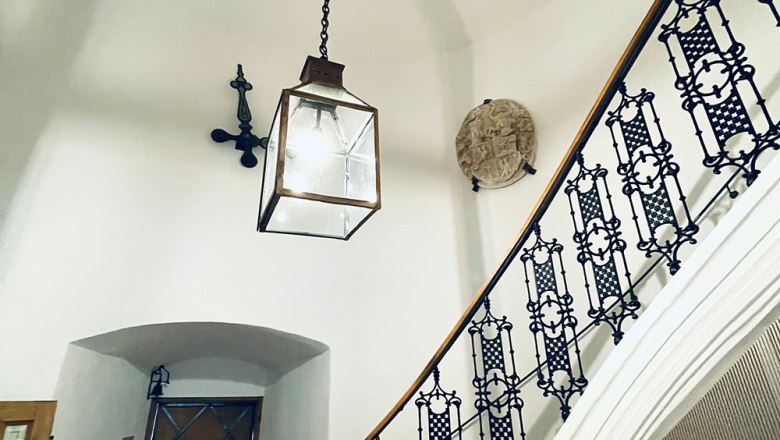 Staircase in the Leiben tower, © Familie Kleemann Staircase in the Leiben tower, © Familie Kleemann