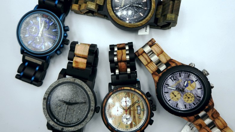 Wooden clocks, © Herbert Haumer Wooden clocks, © Herbert Haumer