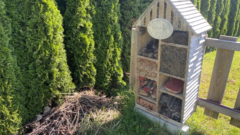 Insect hotel, © Barbara Weilguni Insect hotel, © Barbara Weilguni
