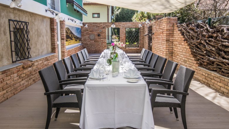 Our beautiful guest garden, © Martin Schotte Our beautiful guest garden, © Martin Schotte