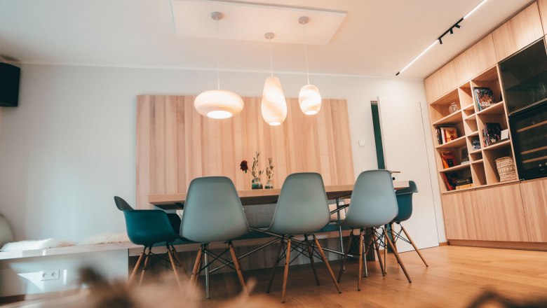 Dining area - Apartment 2, © Waldrefugium, Adler&Wald Dining area - Apartment 2, © Waldrefugium, Adler&Wald