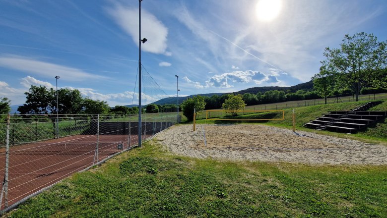 Volleyball court - Johannesbachklamm Chalet, © Johannesbachklamm Chalet Volleyball court - Johannesbachklamm Chalet, © Johannesbachklamm Chalet