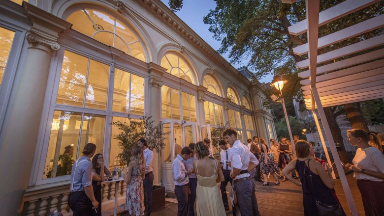 Kursalon Mödling, © Schwarz Hirsch Event & Gastronomie GmbH Kursalon Mödling, © Schwarz Hirsch Event & Gastronomie GmbH