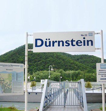 Dürnstein Danube station 22, © Donau Schiffsstationen GmbH Dürnstein Danube station 22, © Donau Schiffsstationen GmbH